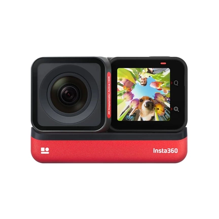Insta360 ONE RS twin Edition akciókamera - Fekete/piros