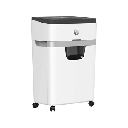 Iratmegsemmisítő, konfetti, 18 lap, HP "Oneshred 18CC", világosszürke