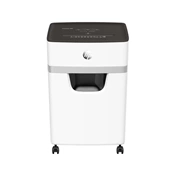 Iratmegsemmisítő, mikrokonfetti, 10 lap, HP "Oneshred 10MC", világosszürke