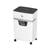 Iratmegsemmisítő, mikrokonfetti, 10 lap, HP "Oneshred 10MC", világosszürke