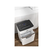Iratmegsemmisítő, mikrokonfetti, 10 lap, HP "Oneshred 10MC", világosszürke
