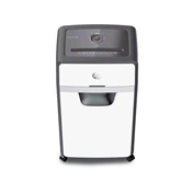 Iratmegsemmisítő, mikrokonfetti, 16 lap, HP "Oneshred 16MC", világosszürke