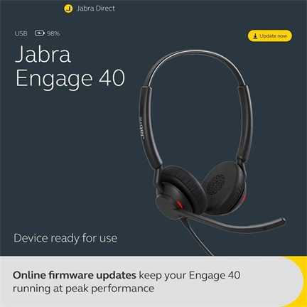 JABRA Engage 40 Stereo USB-A MS + Control Unit