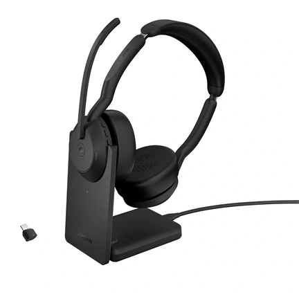 JABRA Evolve2 55 Link380c MS Stereo + Charging Stand