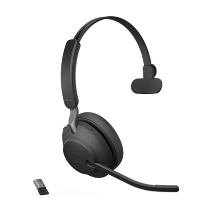 JABRA Evolve2 65 USB-A UC Mono Black + Charging Stand
