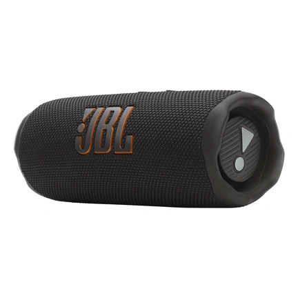 JBL Flip 7 hangszóró - Bluetooth, hordozható, vízálló, ütésálló, 25W, fekete