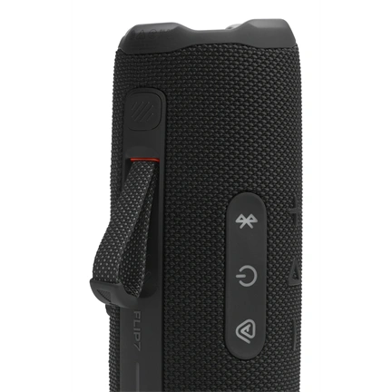 JBL Flip 7 hangszóró - Bluetooth, hordozható, vízálló, ütésálló, 25W, fekete