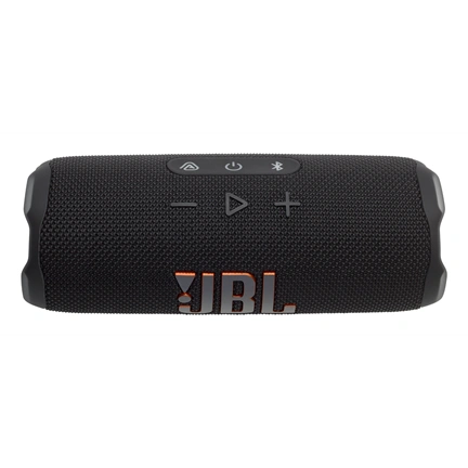 JBL Flip 7 hangszóró - Bluetooth, hordozható, vízálló, ütésálló, 25W, fekete