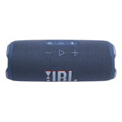 JBL Flip 7 hangszóró - Bluetooth, hordozható, vízálló, ütésálló, 25W, kék