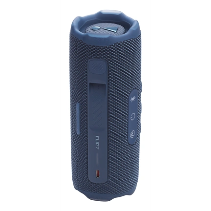 JBL Flip 7 hangszóró - Bluetooth, hordozható, vízálló, ütésálló, 25W, kék