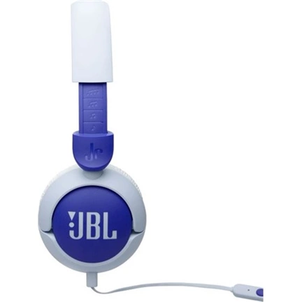 JBL Junior 320 fejhallgató gyerekeknek 85dB hangerőkorlátozással, 3,5mm, kék