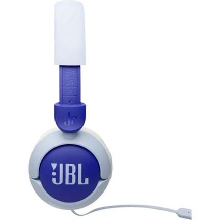 JBL Junior 320 fejhallgató gyerekeknek 85dB hangerőkorlátozással, 3,5mm, kék