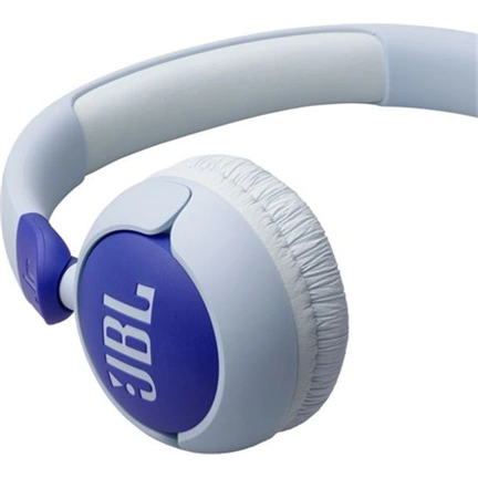 JBL Junior 320 fejhallgató gyerekeknek 85dB hangerőkorlátozással, 3,5mm, kék