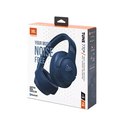 JBL Tune 770 NC Bluetooth Fejhallgató kék
