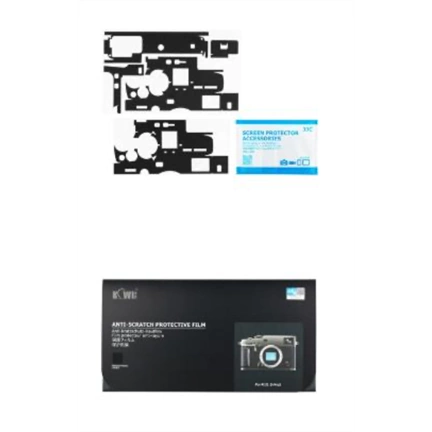 JJC Anti-Scratch Protective Skin Film for Fujifilm X-Pro3 - Matrix Black
