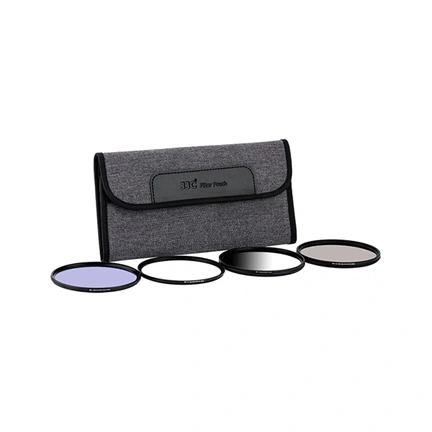 JJC Filter Pouch holds 4 filters up to 82mm
