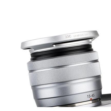 JJC Hood Cap fits Fujinon XC15-45mm F3.5-5.6 OIS PZ Lens - Silver