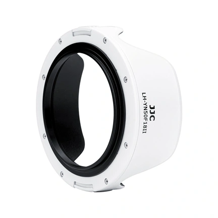 JJC LH YN50F18II WHITE Lens Hood