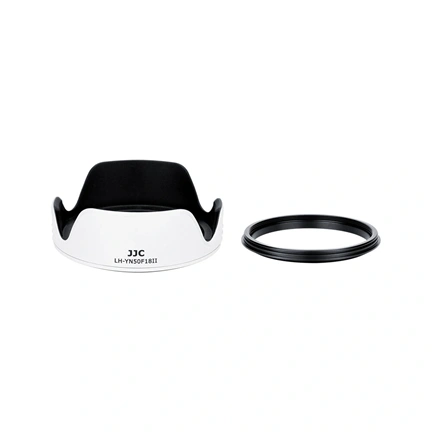 JJC LH YN50F18II WHITE Lens Hood