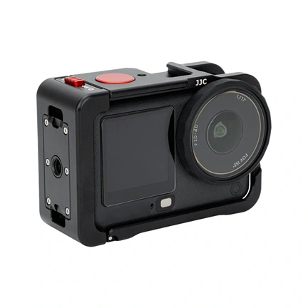 JJC LRR-OA6K2 Szilikon objektívvédő gyűrű és objektívsapka-készlet DJI Osmo Action 6-hoz