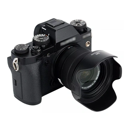 JJC Lens Hood for Fujifilm XC 15-45mm / XF 18mm lens - Black