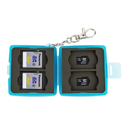 JJC Memory Card Case fits 4x SD, 4x Micro SD