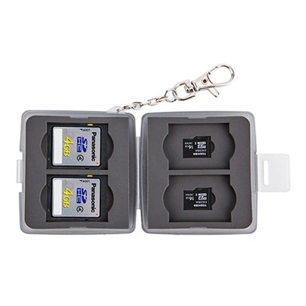 JJC Memory Card Case fits 4x SD, 4x Micro SD