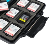JJC Memory Card Case holds SD x 12, CFexpress Type A x 12