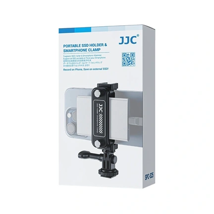 JJC SPC S25 Portable SSD Holder & Smartphone Clamp