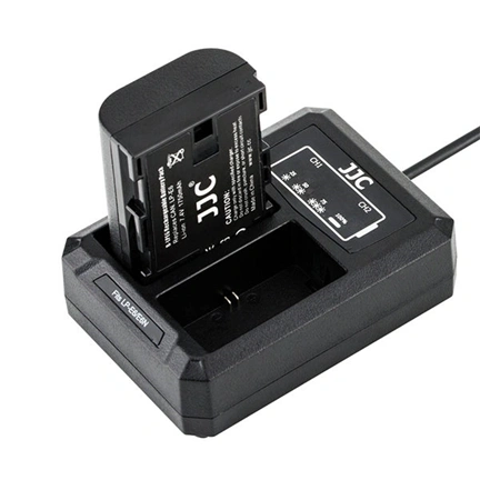 JJC USB Dual Battery Charger DCH-LPE6