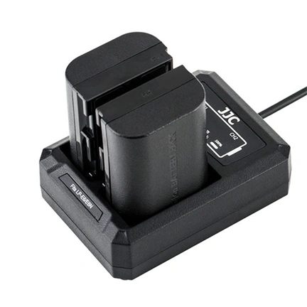 JJC USB Dual Battery Charger DCH-LPE6