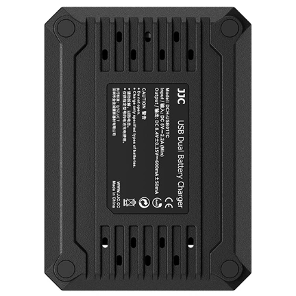 JJC USB Dual Battery Charger DCH-W126TC