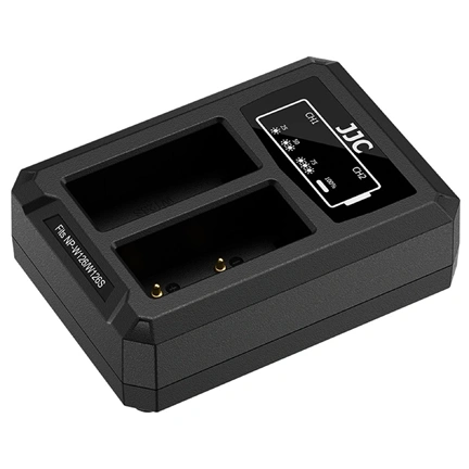 JJC USB Dual Battery Charger DCH-W126TC