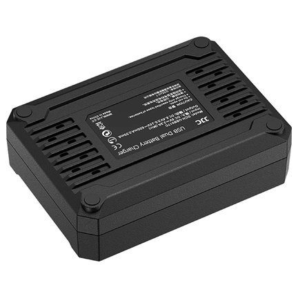 JJC USB Dual Battery Charger DCH-W126TC