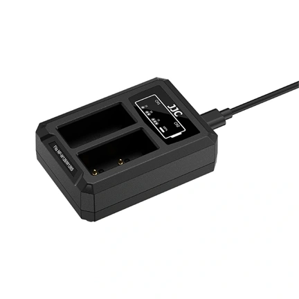 JJC USB Dual Battery Charger DCH-W126TC