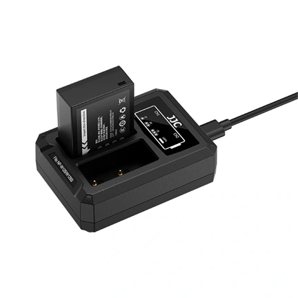 JJC USB Dual Battery Charger DCH-W126TC