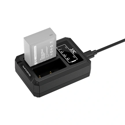 JJC USB Dual Battery Charger DCH-W126TC