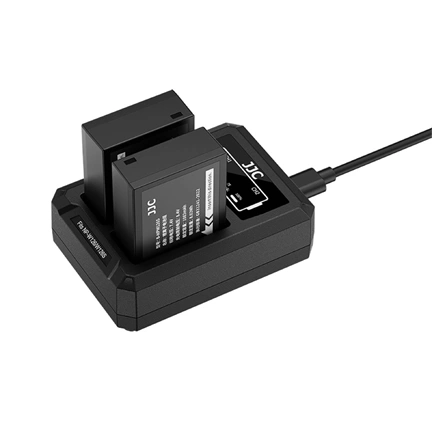 JJC USB Dual Battery Charger DCH-W126TC