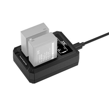 JJC USB Dual Battery Charger DCH-W126TC