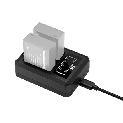 JJC USB Dual Battery Charger DCH-W126TC