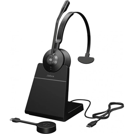 Jabra Engage 55 SE MS Mono USB-C DECT Headset with Stand Black