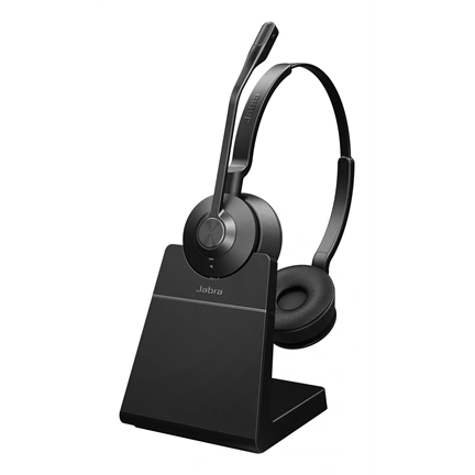 Jabra Engage 55 SE UC Stereo Headset USB-C + Charging Station Black