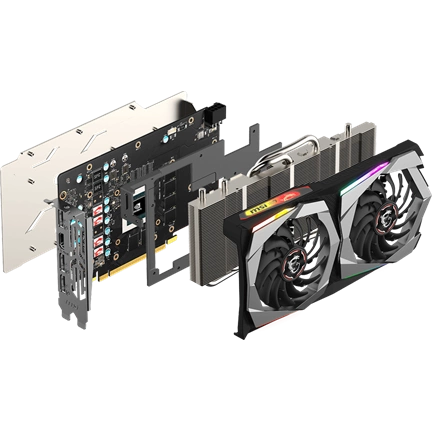 Javitott VGA MSI GTX 1660 SUPER Gaming X 6GB