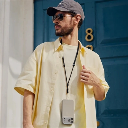 Joby CarryLine telefontartó nyakpánt, szürke