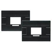 KAISER Negatív maszkolók, 24 × 36 mm (0,9 × 1,4"), SYSTEM-V és FilmCopy Vario