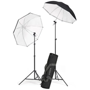 KAISER „Strobist” világításállvány / ernyő szett