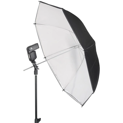 KAISER „Strobist” világításállvány / ernyő szett