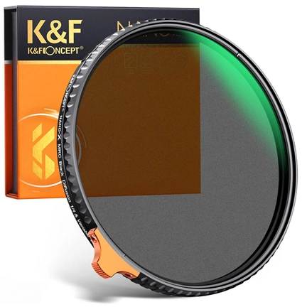K&F Concept 62mm Multifunkcionális Black Mist lágyító 1/4, ND2-32 szűrő