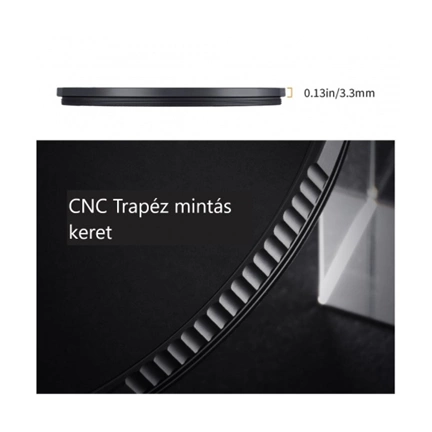 K&F Concept 67MM Nano-X Black Mist lágyító szűrő 1/2, Karcálló