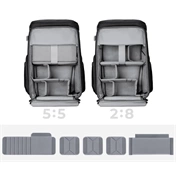 K&F Concept Alpha Air fotós hátizsák 25L, szürke